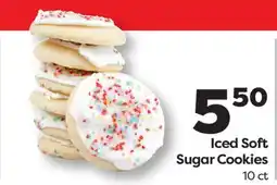 Weis Markets Iced Soft Sugar Cookies offer