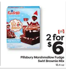 Weis Markets Pillsbury Marshmallow Fudge Swirl Brownie Mix offer