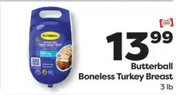 Weis Markets Butterball Boneless Turkey Breast offer