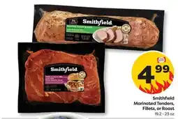 Weis Markets Smithfield Marinated Tenders, Fillets, or Roast offer