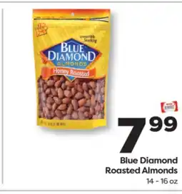 Weis Markets Blue Diamond Roasted Almonds offer