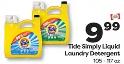Weis Markets Tide Simply Liquid Laundry Detergent offer