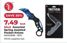 Runnings Sona Enterprises Assorted Spring Assisted Pocket Knives offer