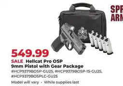 Runnings Springfield Armory Hellcat Pro OSP 9mm Pistol offer