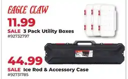 Runnings Eagle Claw 3 Pack Utility Boxes offer