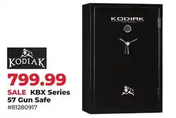 Runnings Kodiak KBX Series 57 Gun Safe offer