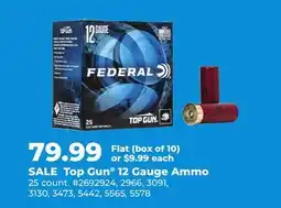 Runnings Federal Top Gun 12 Gauge Ammo offer