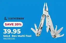 Runnings Leatherman Rev Multi-Tool offer