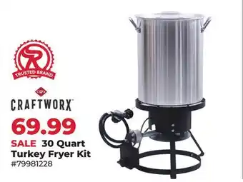 Runnings Craftworx 30 Quart Turkey Fryer Kit offer