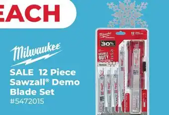 Runnings 12 Piece Sawzall Demo Blade Set offer
