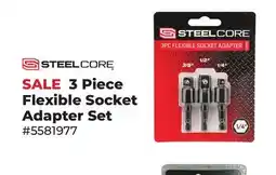 Runnings 3 Piece Flexible Socket Adapter Set offer