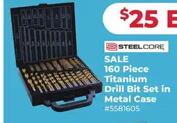 Runnings 160 Piece Titanium Drill Bit Set in Metal Case offer