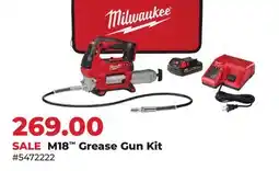 Runnings M18 Grease Gun Kit offer