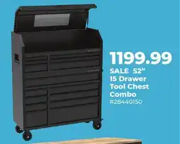Runnings 52 15 Drawer Tool Chest Combo offer