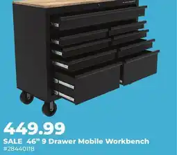 Runnings 46 9 Drawer Mobile Workbench offer