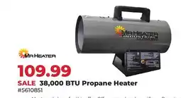 Runnings 38, 000 BTU Propane Heater offer
