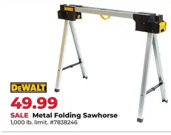 Runnings Metal Folding Sawhorse offer