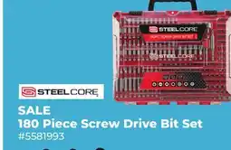 Runnings 180 Piece Screw Drive Bit Set offer