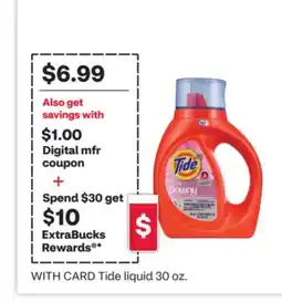CVS Tide liquid offer