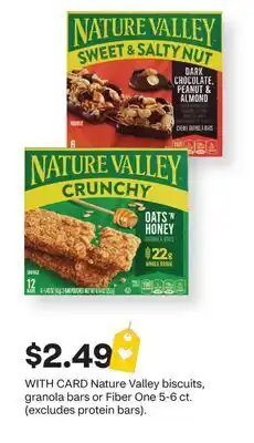 CVS Nature Valley biscuits, granola bars or Fiber One offer