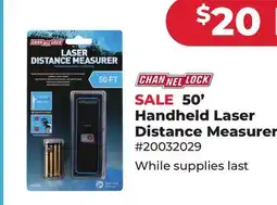 Runnings 50' Handheld Laser Distance Measurer offer