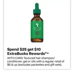 CVS Textured hair shampoo/ conditioner, gel or oils offer