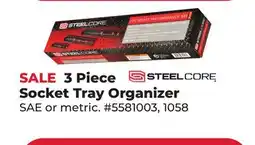Runnings STEEL CORE 3 Piece Socket Tray Organizer offer