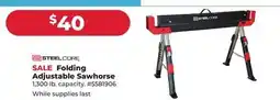 Runnings Folding Adjustable Sawhorse offer