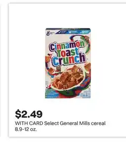 CVS Select General Mills cereal offer