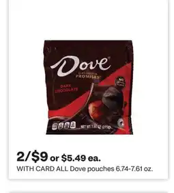 CVS ALL Dove pouches offer