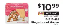 ShopRite E-Z Build Gingerbread House offer