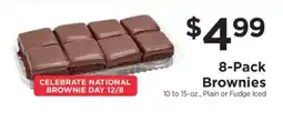 ShopRite 8-Pack Brownies offer