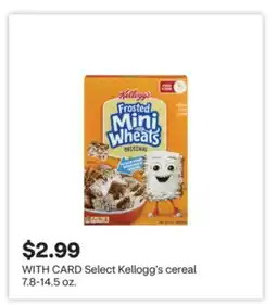 CVS Select Kellogg's cereal offer