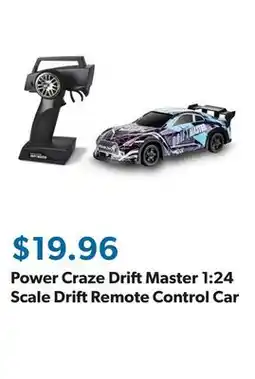 Sam's Club Power Craze Drift Master 1:24 Scale Drift Remote Control Car offer