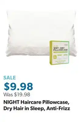 Sam's Club NIGHT Haircare Pillowcase, Dry Hair in Sleep, Anti-Frizz offer