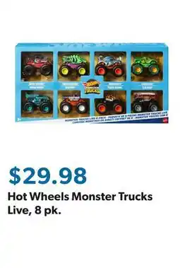 Sam's Club Hot Wheels Monster Trucks Live, 8 pk offer