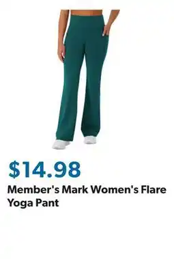 Sam's Club Member's Mark Women's Flare Yoga Pant offer