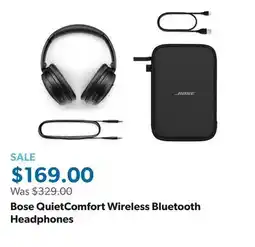 Sam's Club Bose QuietComfort Wireless Bluetooth Headphones offer