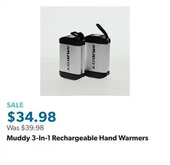 Sam's Club Muddy 3-In-1 Rechargeable Hand Warmers offer