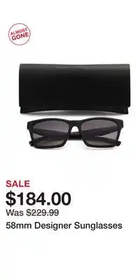 TJ Maxx 58mm Designer Sunglasses offer