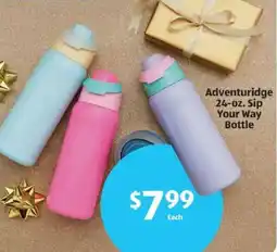 Aldi Adventuridge Sip Your Way Bottle offer