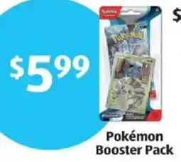 Aldi Pokémon Booster Pack offer