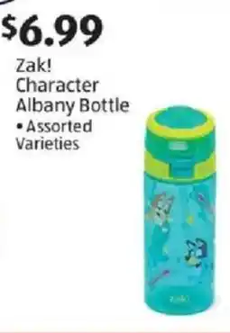 Aldi Zak! Character Albany Bottle offer