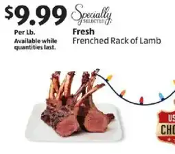 Aldi Fresh Frenched Rack of Lamb offer