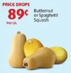 Aldi Butternut or Spaghetti Squash offer
