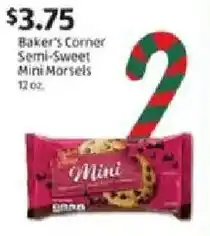 Aldi Baker's Corner Semi-Sweet Mini Marsels offer