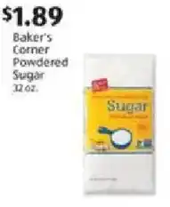 Aldi Baker's Corner Powdered Sugar offer