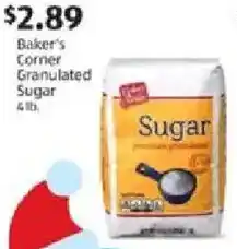 Aldi Baker's Corner Granulated Sugar offer