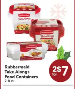 ACME Rubbermaid Take Alongs Food Containers offer
