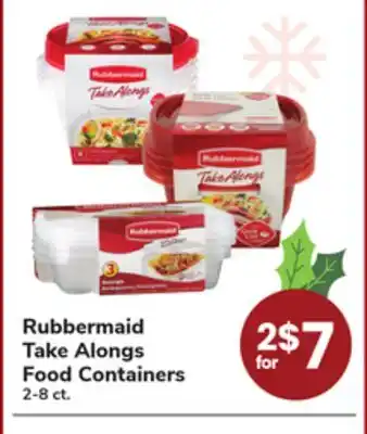 ACME Rubbermaid Take Alongs Food Containers offer